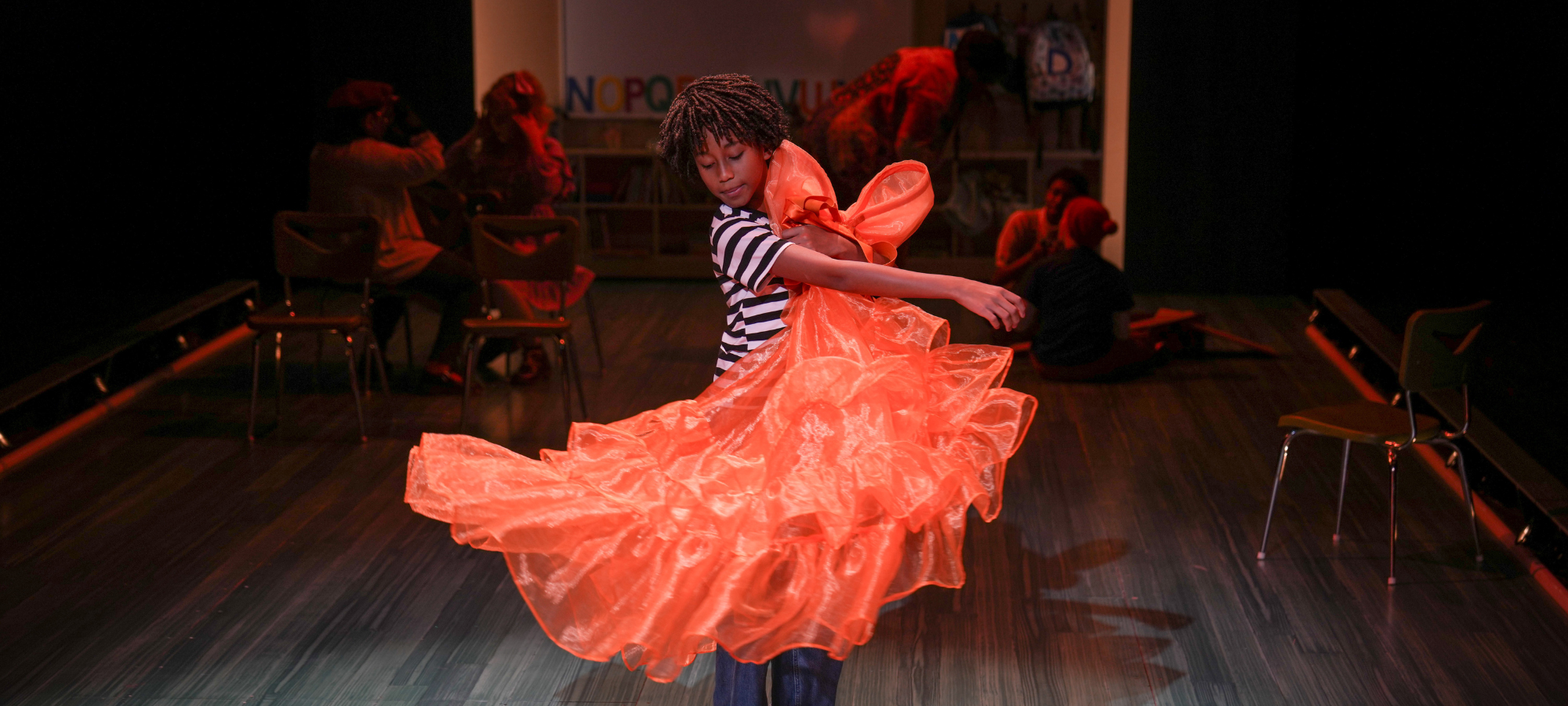 Morris Micklewhite and the Tangerine Dress